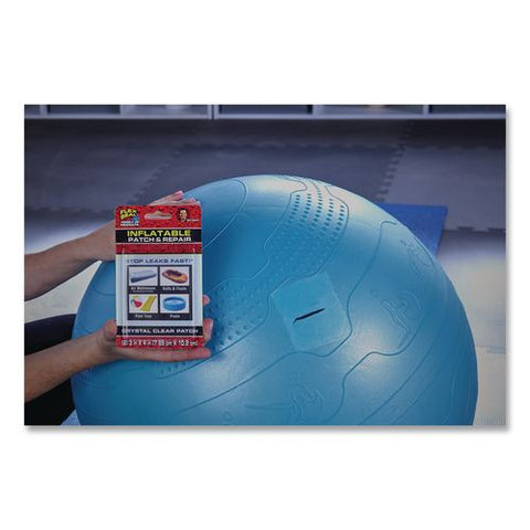 Flex Seal Inflatable Patch And Repair, 6" X 4" X 2.5", Clear, 8/carton