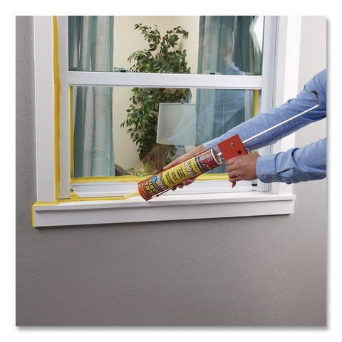 Flex Paste Flood Protection Paste, 28 Oz Cartridge, Dries Yellow, 4/carton