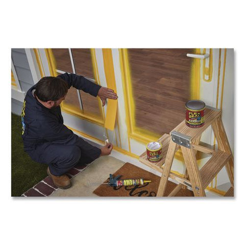 Flex Tape Removable Rubberized Waterproof Flood Protection Tape, 7.5" X 50 Ft, Yellow, 2/carton