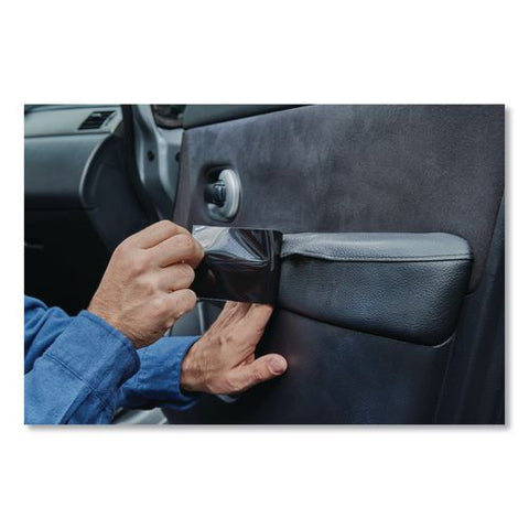 Flex Tape Strong Rubberized Waterproof Tape, 4" Core, 39 Mils Thick, 4" X 3", Black, 24/carton