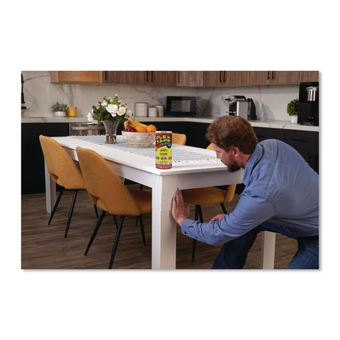 Flex Tape Strong Rubberized Waterproof Tape, 4" Core, 39 Mil Thick, 8" X 5 Ft, White, 4/carton