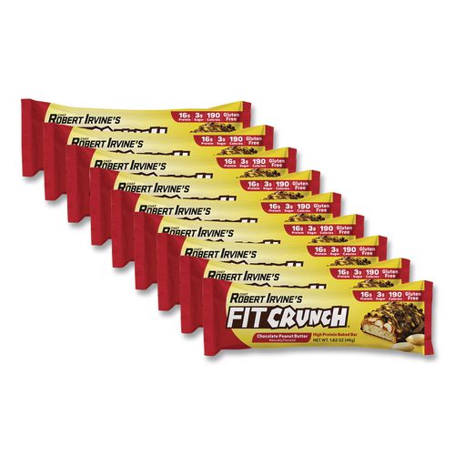 Chocolate Peanut Butter High Protein Baked Bar, 1.62 Oz, 9/box