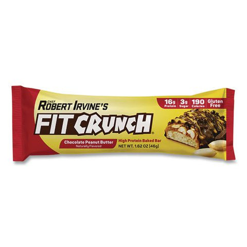 Chocolate Peanut Butter High Protein Baked Bar, 1.62 Oz, 9/box