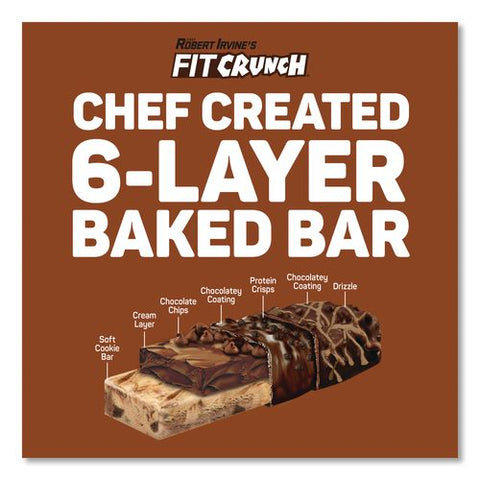 Chocolate Chip Cookie Dough High Protein Baked Bar, 9/box