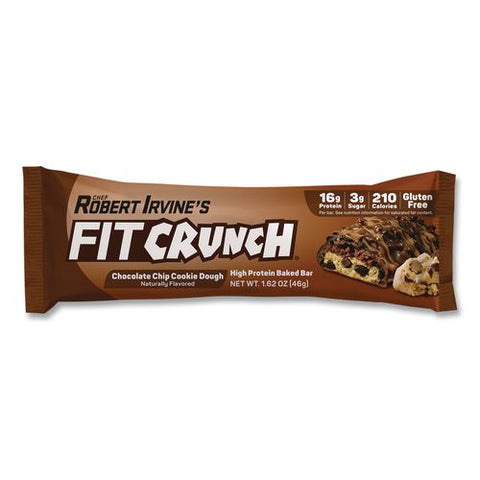 Chocolate Chip Cookie Dough High Protein Baked Bar, 9/box