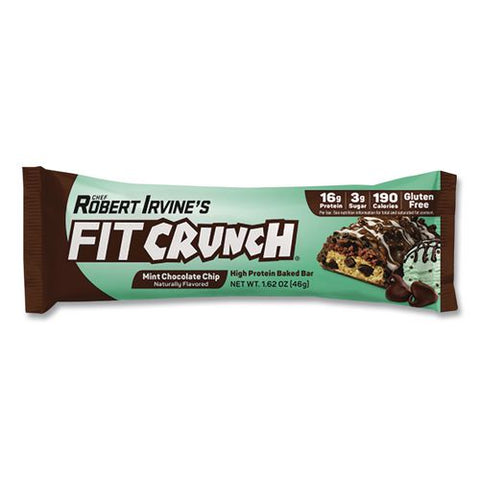 Mint Chocolate Chip High Protein Baked Bar, 1.62 Oz, 9/box