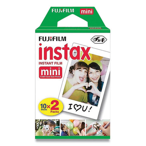 Instax Mini Film, 800 Asa, Color, 20 Sheets