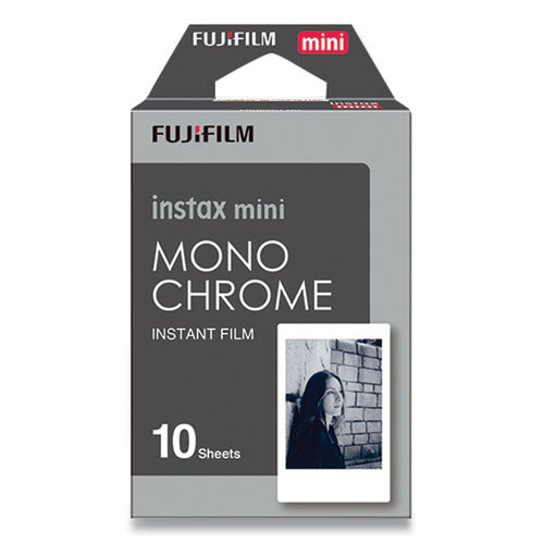 Monochrome Instax Film, Black And White, 10 Sheets