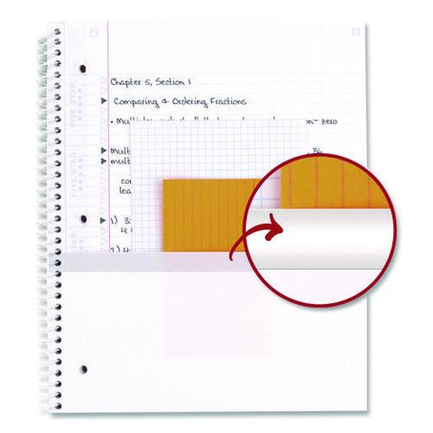 Soft Pedals Spiral Notebook, 1-subject, Medium/college Rule, Assorted Cover Colors, (80) 11 X 8.5 Sheets, 2/pack