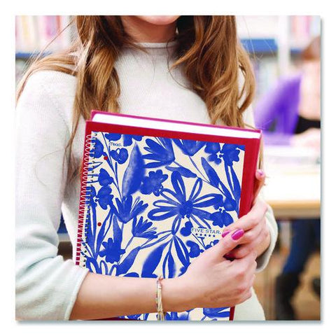 Soft Pedals Spiral Notebook, 1-subject, Medium/college Rule, Assorted Cover Colors, (80) 11 X 8.5 Sheets, 2/pack
