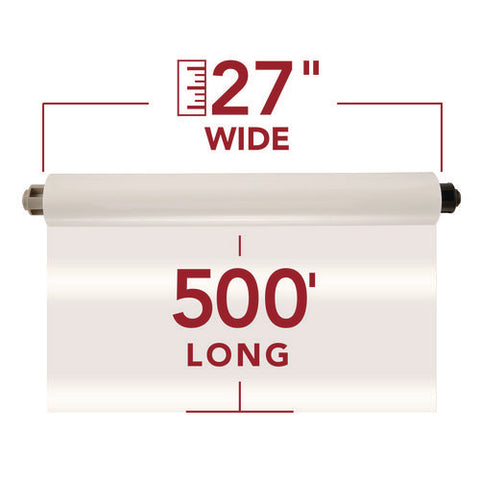 Ezload Roll Film, Nap I, 1.5 Mil, 27" X 500 Ft, Gloss Clear, 2/box