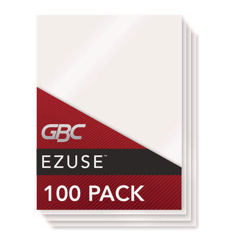 Ezuse Thermal Laminating Pouches, 5 Mil, 9" X 14.5", Gloss Clear, 100/box