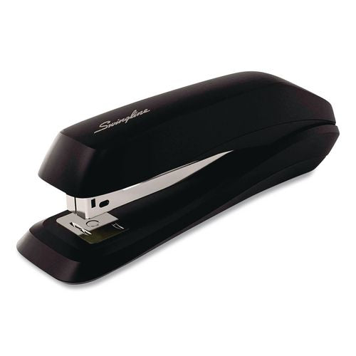 Standard Full Strip Desk Stapler, Eco Version, 15-sheet Capacity, Black, 12/carton
