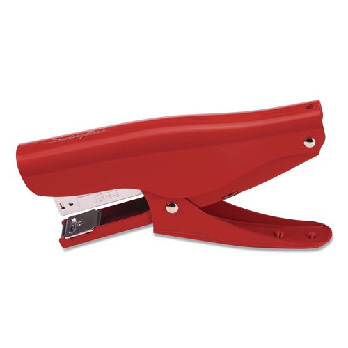 Vintage Plier Stapler, 25-sheet Capacity, Rio Red