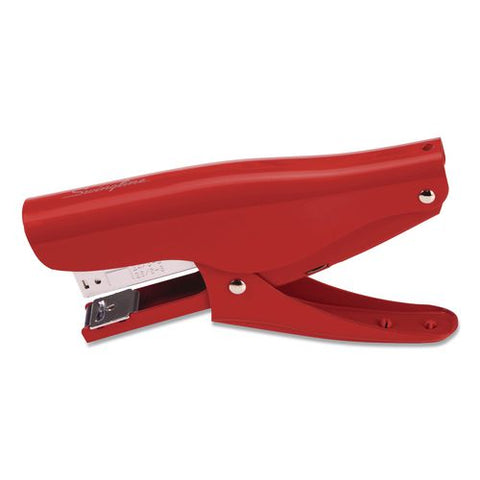 Vintage Plier Stapler, 25-sheet Capacity, Rio Red