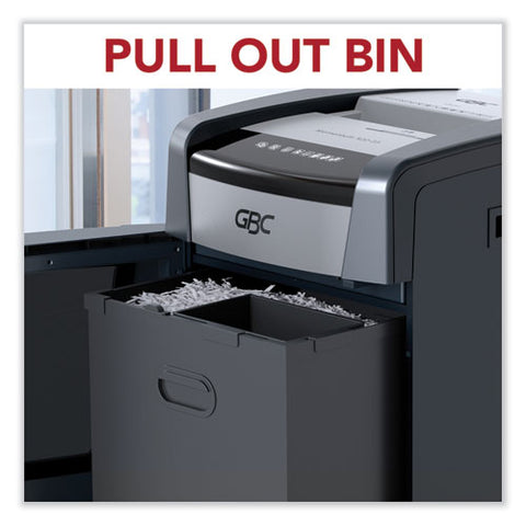 Momentum X22-23 Micro-cut P-4 Anti-jam Shredder, 22 Manual Sheet Capacity