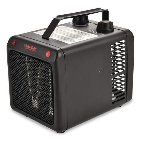 Portable Heater, 1,500 W, 5.31 X 7.12 X 4.93, Black