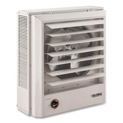 Unit Heater, Horizontal Or Vertical Downflow, 10,000 W, 18.12 X 16.75 X 16.06, White