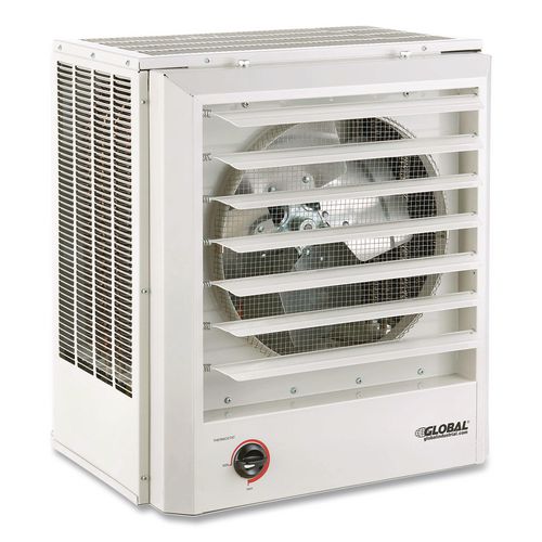 Unit Heater, Horizontal Or Vertical Downflow, 15,000 W, 19 X 13.75 X 21.44, White