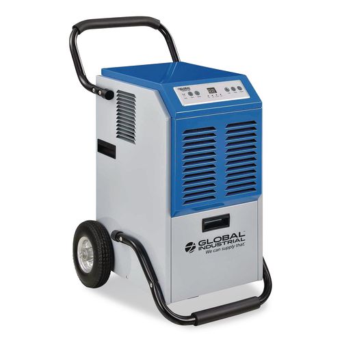 Commercial Dehumidifier With Humidistat, 70 Pints, 17 X 20.31 X 32.5, Gray