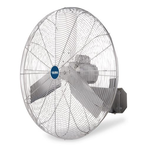 Washdown Wall Mount Fan, 1 Speed, 30"