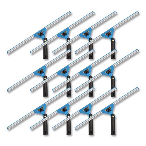 Swivel Window Squeegee With Quick Release, 18" Wide Blade, 12/carton