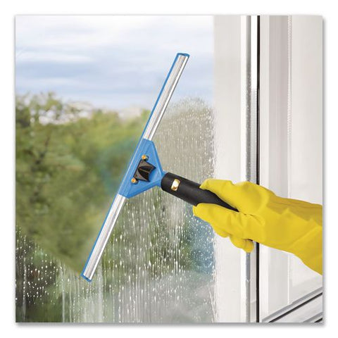 Swivel Window Squeegee With Quick Release, 18" Wide Blade, 3/pack
