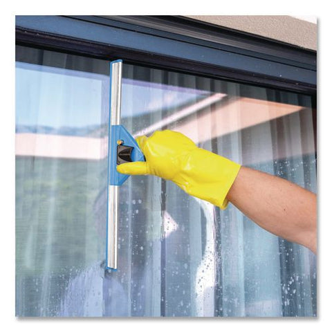 Swivel Window Squeegee With Quick Release, 18" Wide Blade, 3/pack