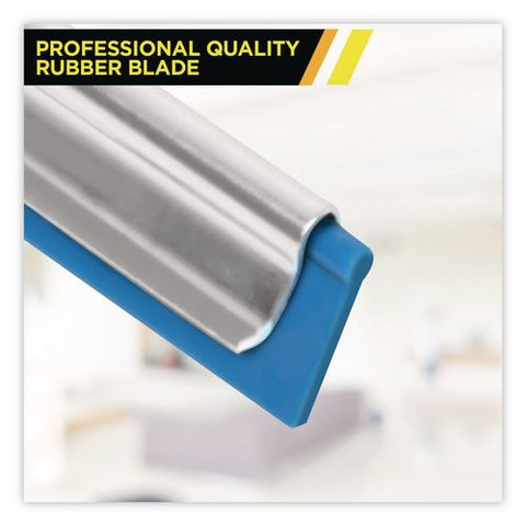Swivel Window Squeegee With Quick Release, 14" Wide Blade, 2/pack