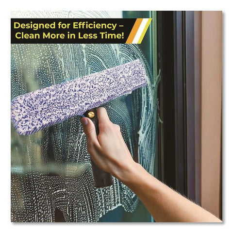 Heavy-duty Swivel Window Washer, 14" Wide Blade, 2/pack