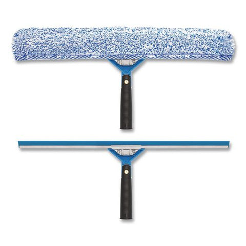 Swivel Window Washing Kit With Squeegee And Washer, 18" Wide, 2/kit