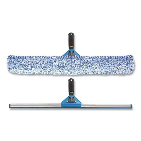 Swivel Window Washing Kit With Squeegee And Washer, 18" Wide, 2/kit
