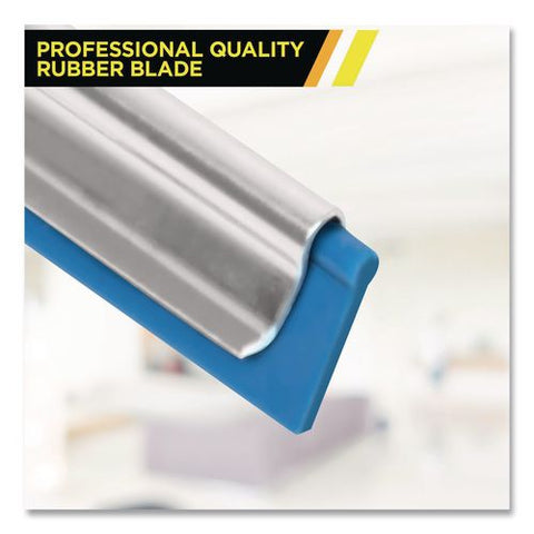 Pro Window Washing Kit With Squeegee, Washer And 6 Ft Telescopic Pole, 14" Wide, 3/kit