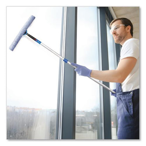Pro Window Washing Kit With 14" Wide Blade Squeegee, Washer, 6 Ft Telescopic Pole And 3 Gal Heavy-duty Bucket, 3/kit