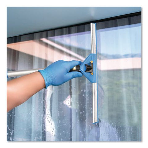 Pro Window Washing Kit With Squeegee, Washer And 20" Pole, 14" Wide Blade