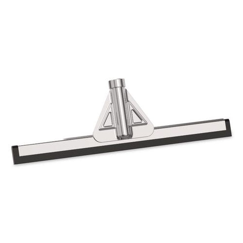 Double Neoprene Foam Floor Squeegee With 72" Aluminum Telescopic Handle, 22" Wide Blade, 4/kit
