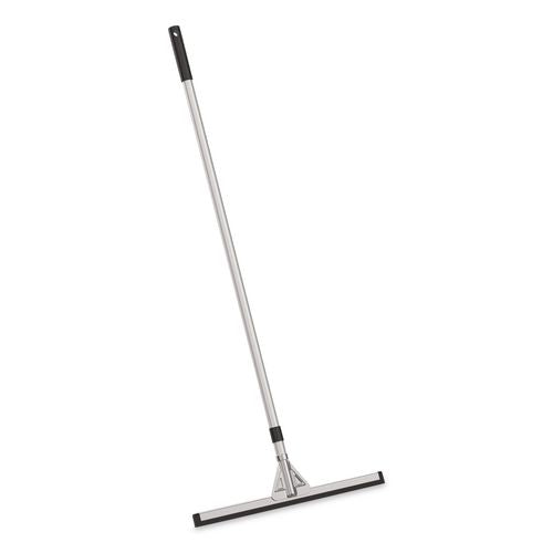 Double Neoprene Foam Floor Squeegee With 72" Aluminum Telescopic Handle, 22" Wide Blade