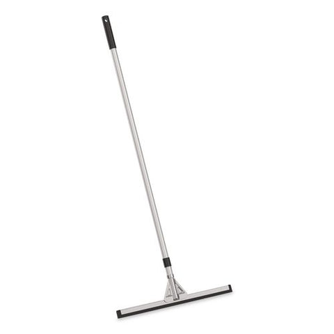 Double Neoprene Foam Floor Squeegee With 72" Aluminum Telescopic Handle, 22" Wide Blade