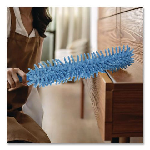 Flexible Wand Duster With Microfiber And Chenille Sleeve, 22" Length, 3/pack