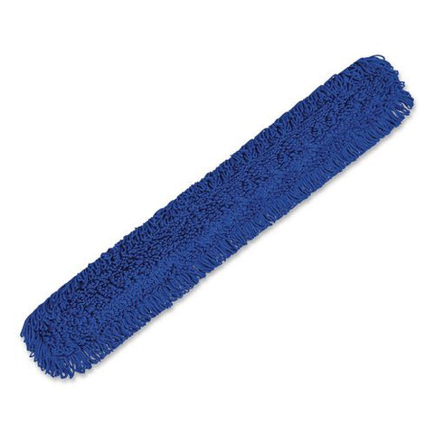 Microfiber Looped Dust Mop Pad Head, 60 X 5, Blue, 3/pack