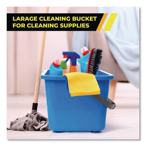 Window And General Cleaning Bucket, 3 Gal, Blue, 2/carton