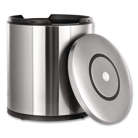 Stainless Steel Tabletop Wipes Dispenser, 10 X 10 X 11.75, Brushed Stainless Steel