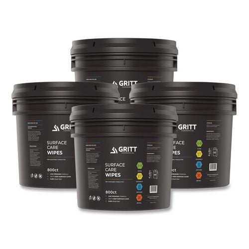 Surface Care Wipes, 1-ply, 6 X 8, Fresh Scent, White, 800/bucket, 4 Buckets/carton