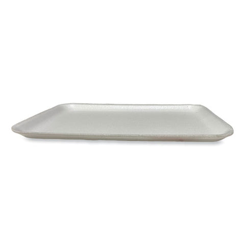 Meat Trays, 13.81 X 9.25 X 0.71, White, 100/carton