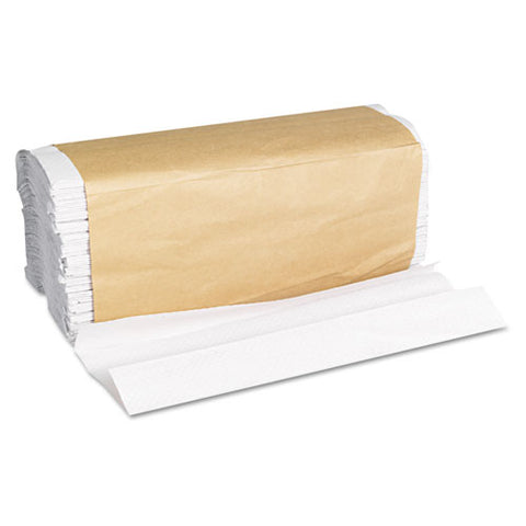 C-fold Towels, 1-ply, 11 X 10.13, White, 198/pack, 12 Packs/carton