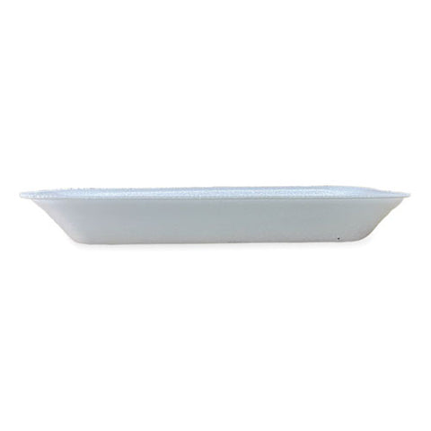 Meat Trays, #1.5, 8.38 X 3.94 X 1.1, White, 1,000/carton