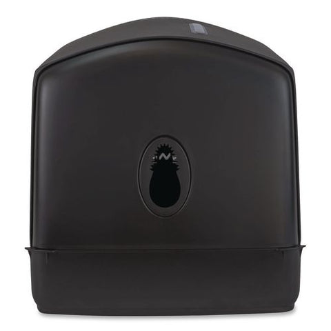 Centerpull Roll Towel Dispenser, 8.99 X 8.7 X 12.65, Black