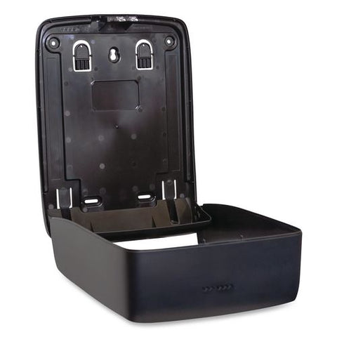 Folded Towel Dispenser, 11.96 X 5.21 X 16.08, Black