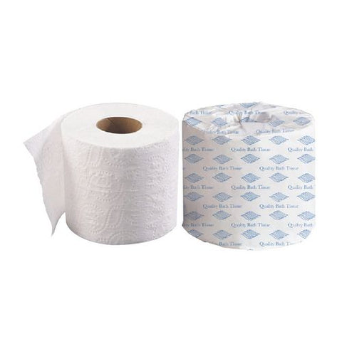 Standard Bath Tissue, 2-ply, White, 4 X 3, 400 Sheets/roll, 96 Rolls/carton