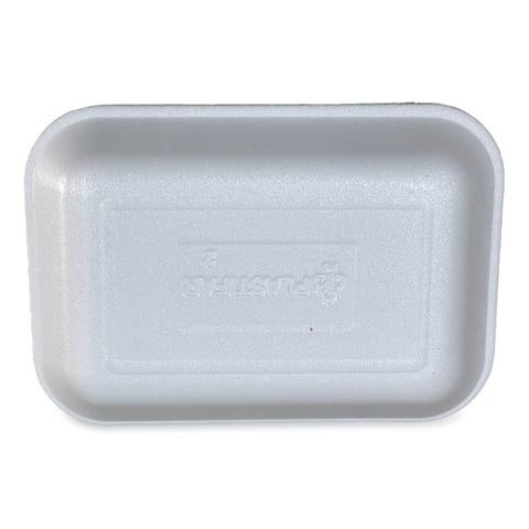 Meat Trays, #2. 8.5 X 6.03 X 1.11, White, 500/carton